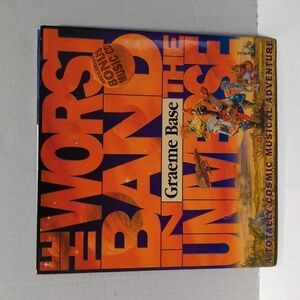 Graeme Base The Worst Band in the Universe Hardback Book w/Cd